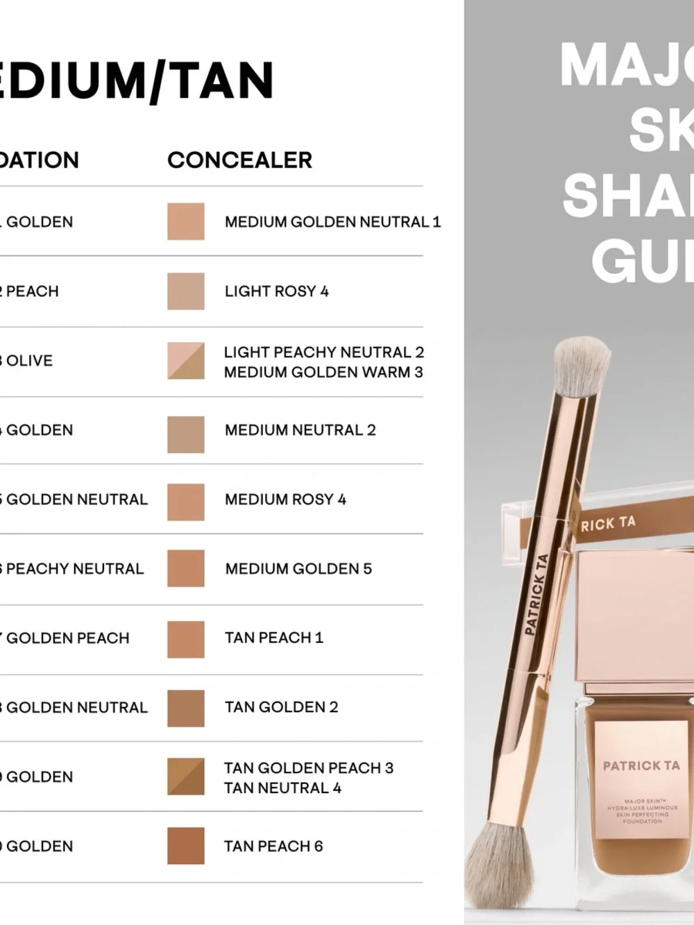 PATRICK TA Soft Blur Brightening Concealer In Light Golden 3